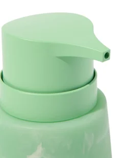 zeeppomp 15x⌀8cm epoxy marmerlook groen