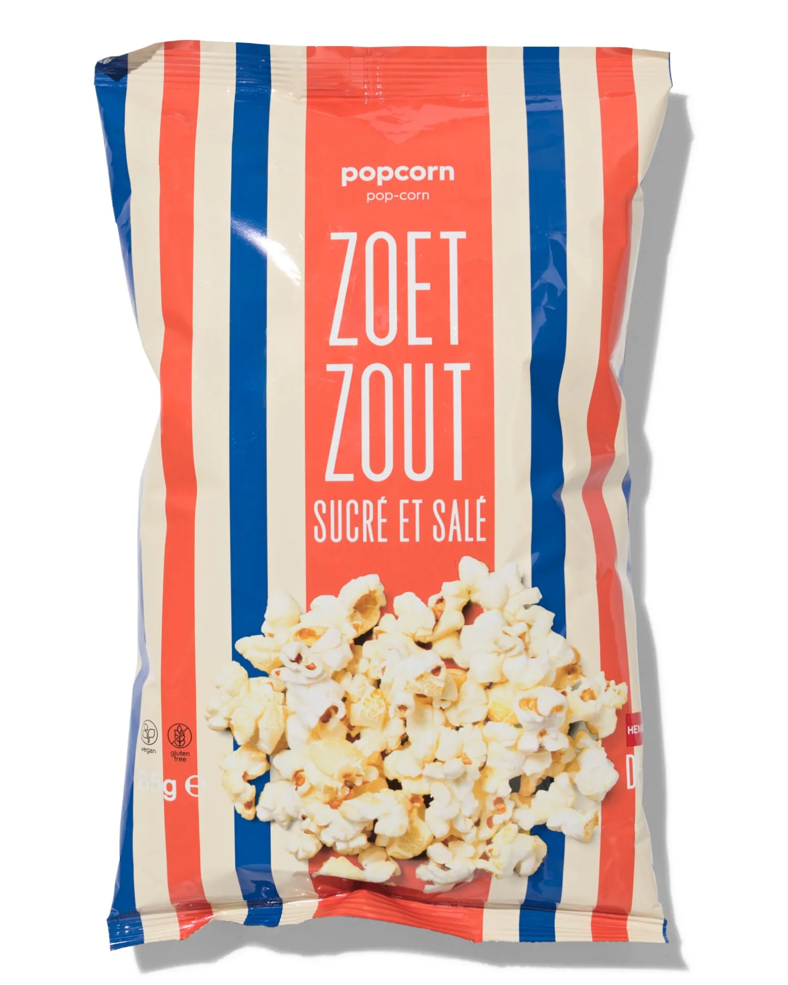 zoete en zoute popcorn 65g
