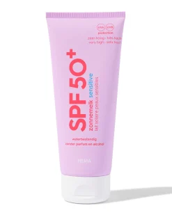 zonnebrandcrème gevoelige huid SPF50+ 200ml