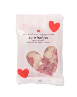 zure hartsnoepjes 125g